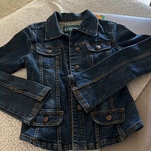Denim Jacket. Size M but fits XS-S  Sarah Jessica Parker’s line, BITTEN